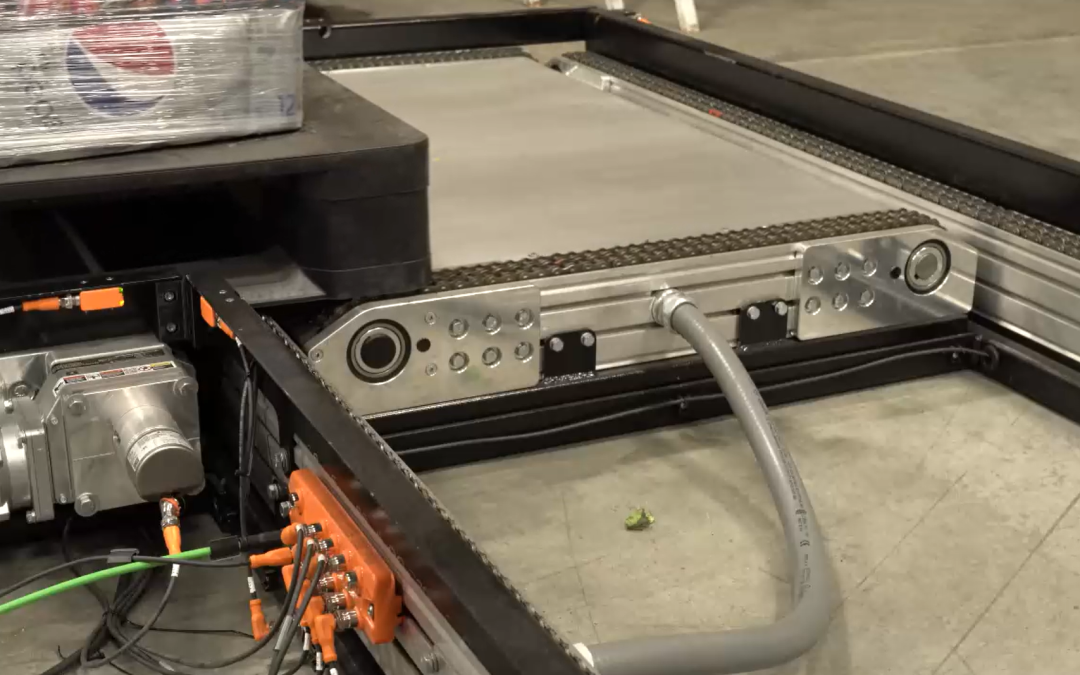 Freight Runner system for palletized loads