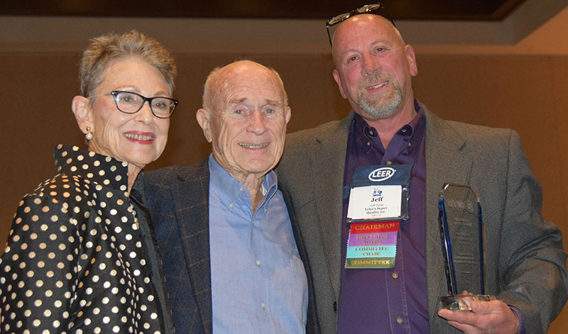 Raymond South Accepting IPIA Advocacy Award